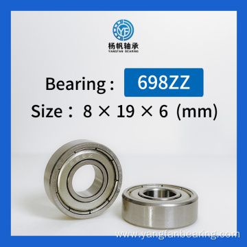 Deep Groove Ball Bearing 698zz/2rs 8*19*6